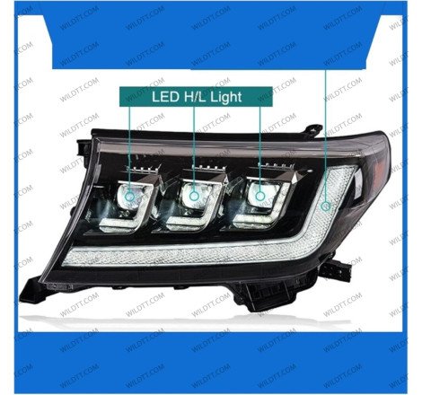 Joker LED Headlights Toyota Hilux 2011-2016 - WildTT