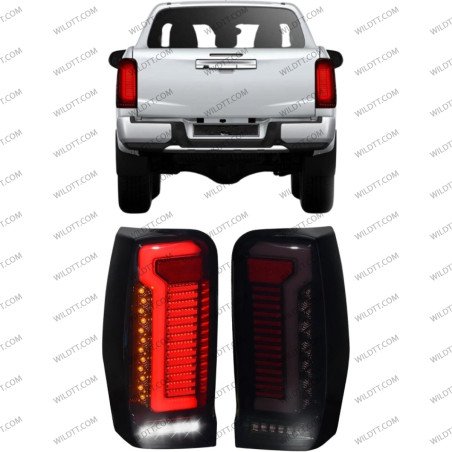 Feu Arrière à LED Fumé Mitsubishi L200 2019-2021 - WildTT