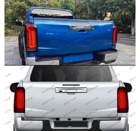 Smoked Led Tail Lights Mitsubishi L200 2019-2021 - WildTT