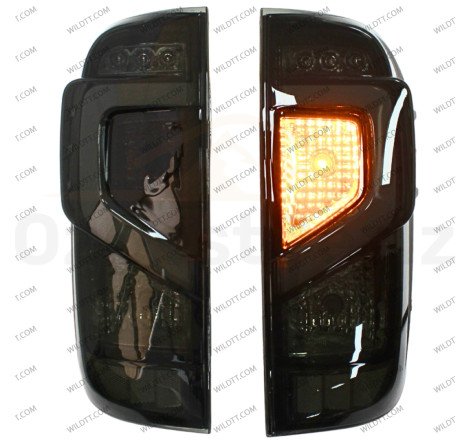 Smoked Led Tail Lights Nissan Navara NP300 2016-2021 - WildTT