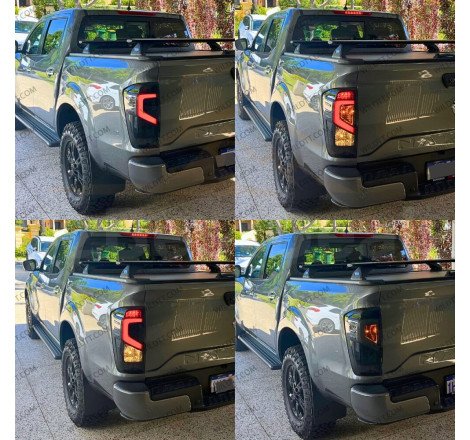 Luci Posteriori a LED Fumé Nissan Navara NP300 2016-2021 - WildTT