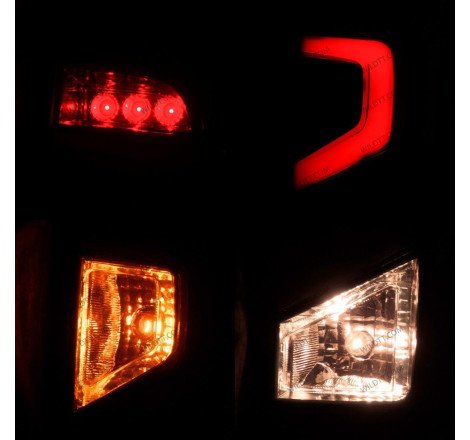 Feu Arrière à LED Fumé Nissan Navara NP300 2016-2021 - WildTT