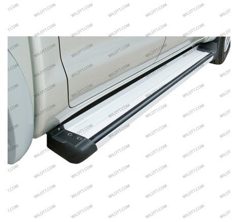 OEM Running Boards Toyota Hilux DC 2005-2015 - WildTT