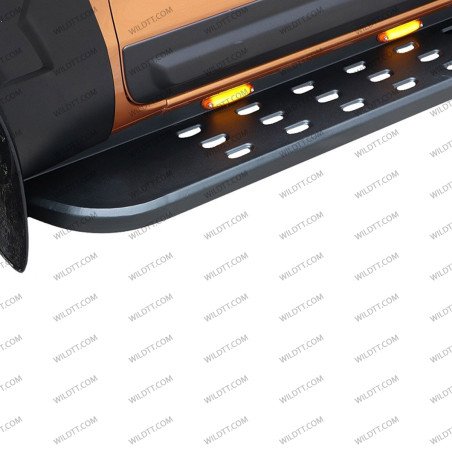 Marche Pieds Acier "Chaos" Mitsubishi L200 SC 2006-2015 - WildTT