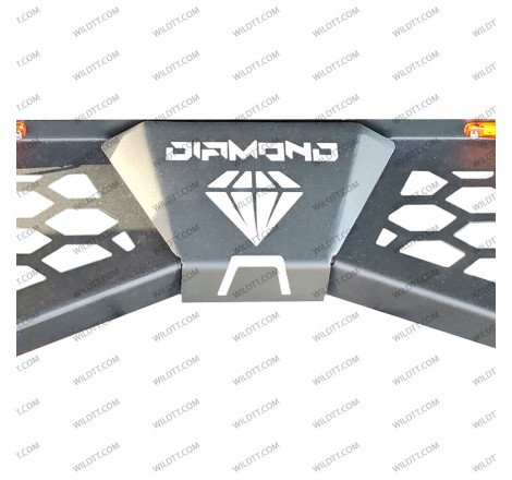 Steel Side Steps "Diamond" Toyota Hilux SC 2005-2016 - WildTT