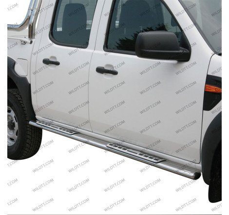 Pedana Inox Ovali "Styling" Ford Ranger DC 2006-2009 - WildTT