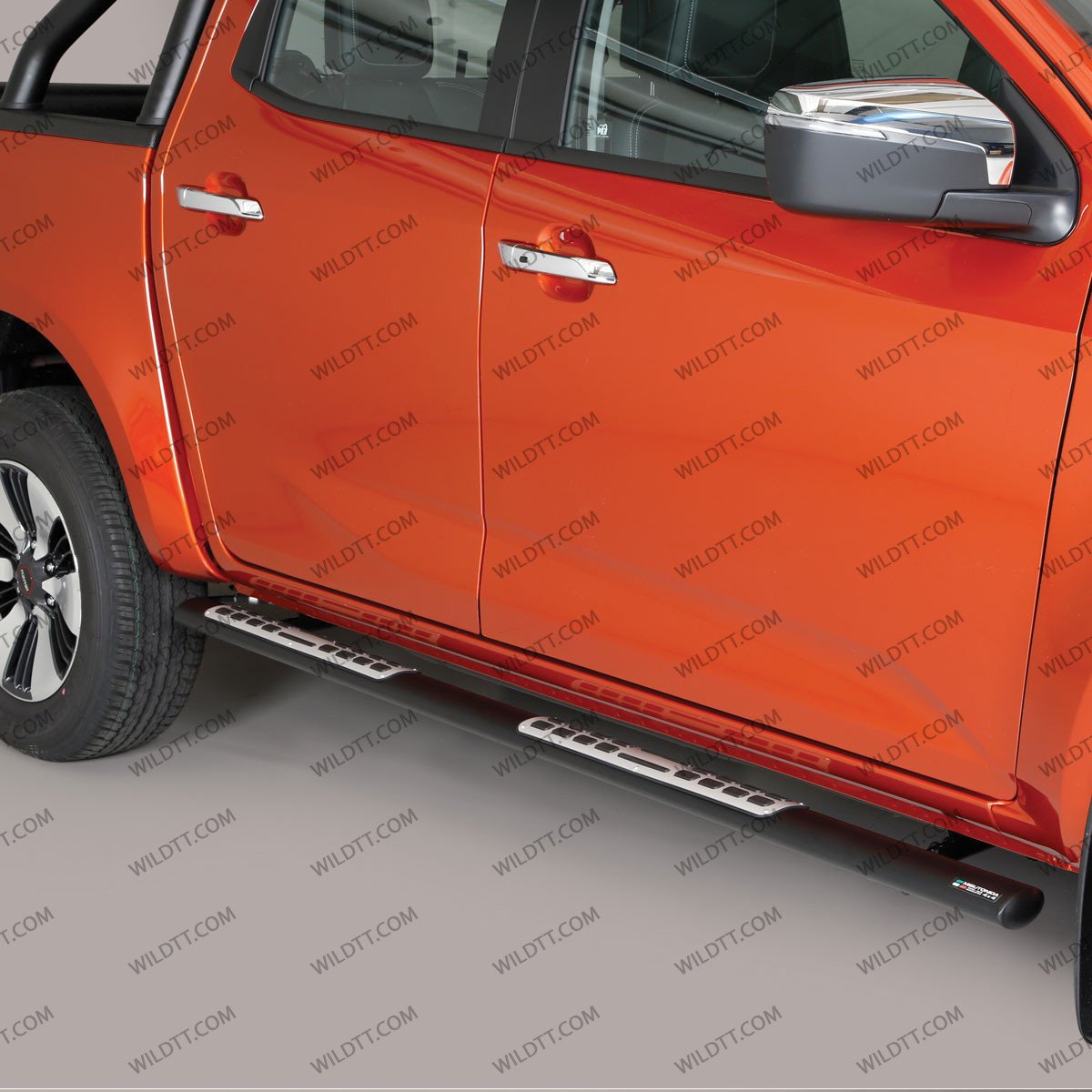 Pedana Inox Ovali "Styling" Isuzu D-Max DC 2012-2020 - WildTT