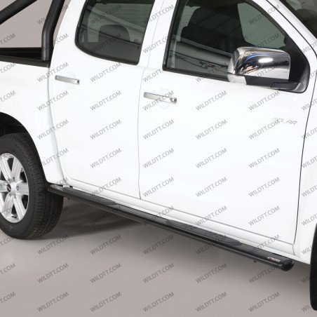 Estribos Inox Ovais Isuzu D-Max DC 2012-2020 - WildTT