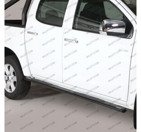 Pedana Inox Ovali Isuzu D-Max DC 2007-2012 - WildTT