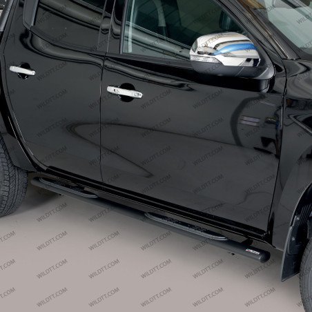 Pedana Inox Ovali Mitsubishi L200 DC 2006-2010 - WildTT