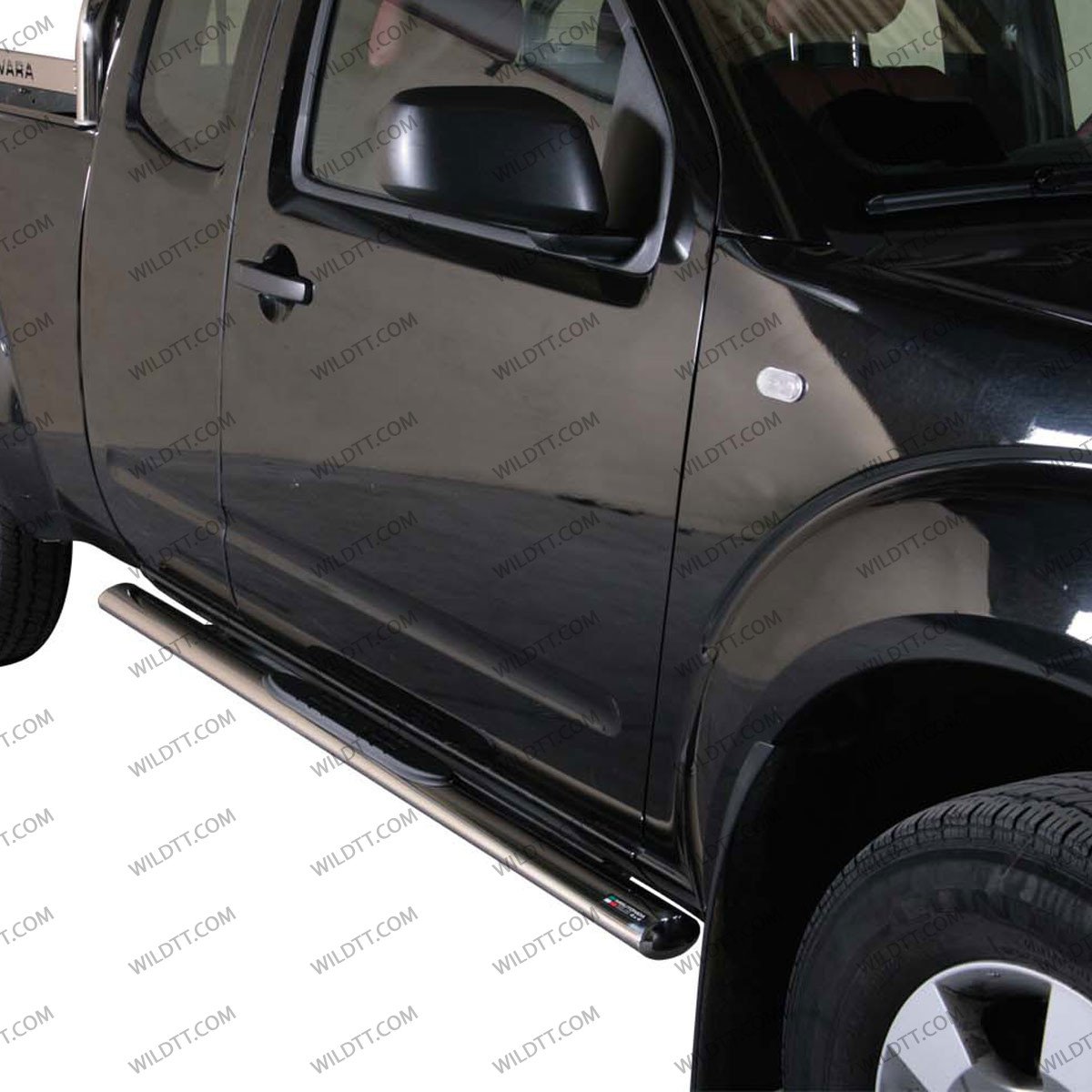 Pedana Inox Ovali Nissan Navara D40 KC 2005-2015 - WildTT