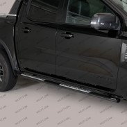 Estribos Inox Ovais "Styling" Ford Ranger/Raptor DC 2023+ - WildTT