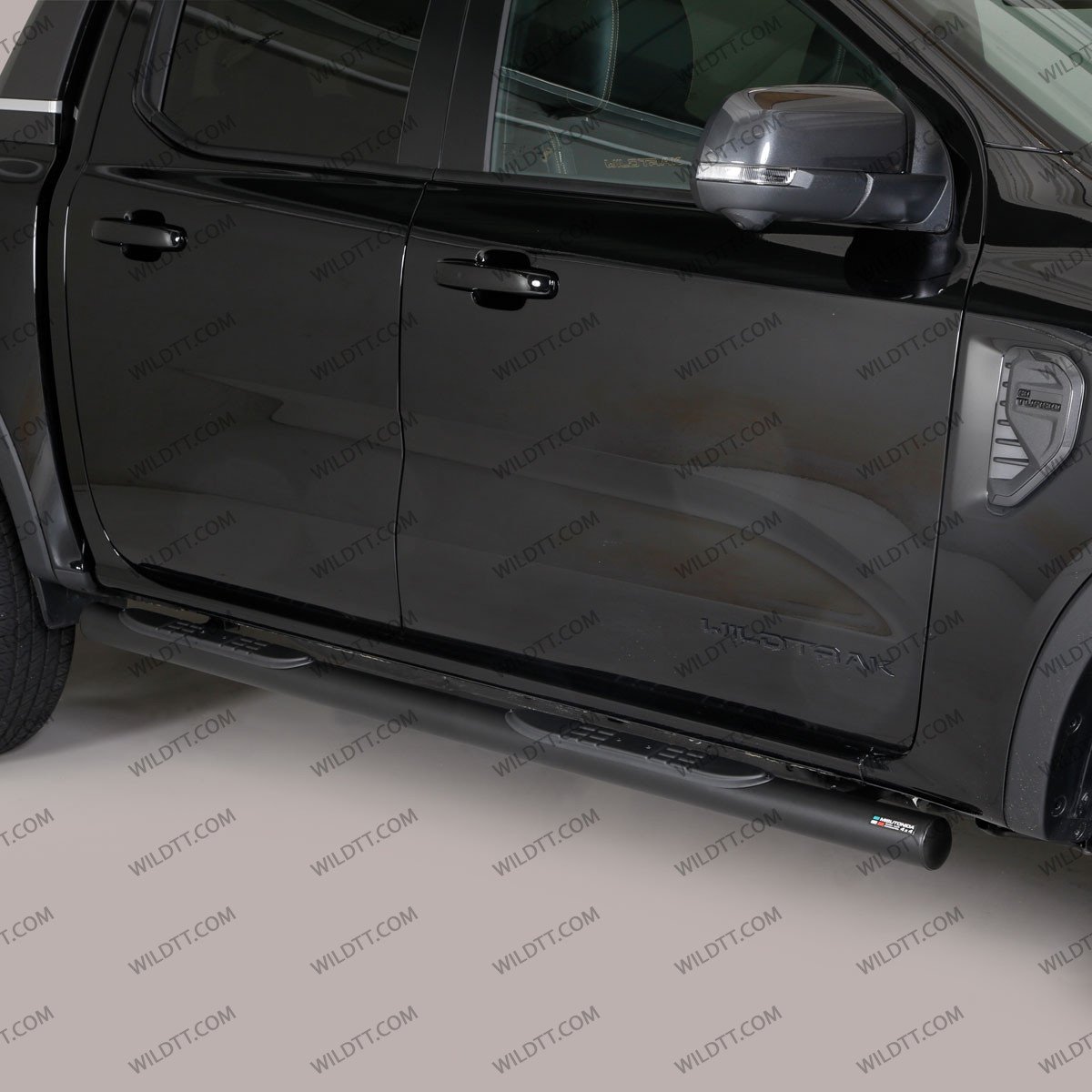 Pedana Inox Tubo 76MM Ford Ranger EC 2012-2022 - WildTT