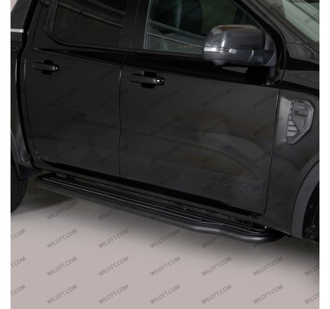 Pedana Inox C/ Piattaforma Ford Ranger DC 2009-2012 - WildTT