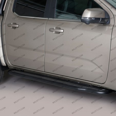 Marche Pieds Inox Avec Plate-forme VW Amarok 2023+ - WildTT