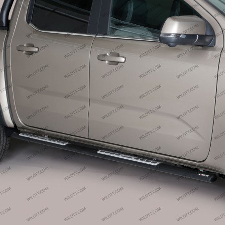 Marche Pieds Inox Ovales "Styling" VW Amarok 2023+ - WildTT