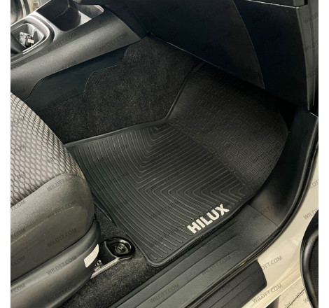 Alfombrillas de Goma OEM Toyota Hilux DC 2016-2026 - WildTT