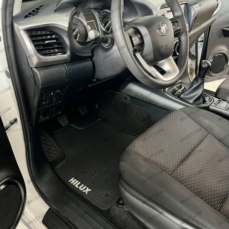 Alfombrillas de Goma OEM Toyota Hilux DC 2016-2026 - WildTT