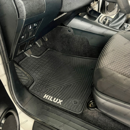 Alfombrillas de Goma OEM Toyota Hilux DC 2016-2026 - WildTT