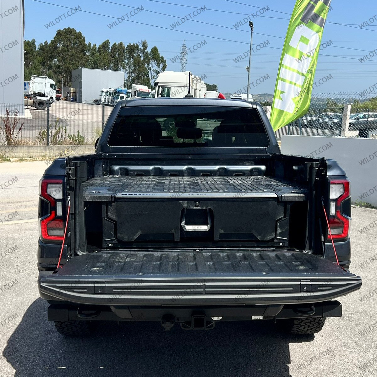 Storage Boxes Decked Ford Ranger/Raptor DC 2023+ - WildTT