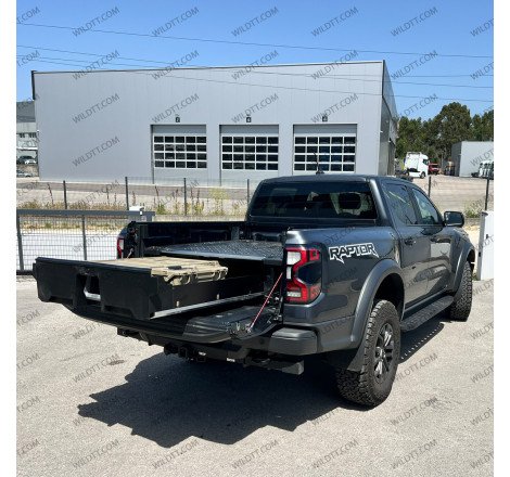 Storage Boxes Decked Ford Ranger/Raptor DC 2023+ - WildTT