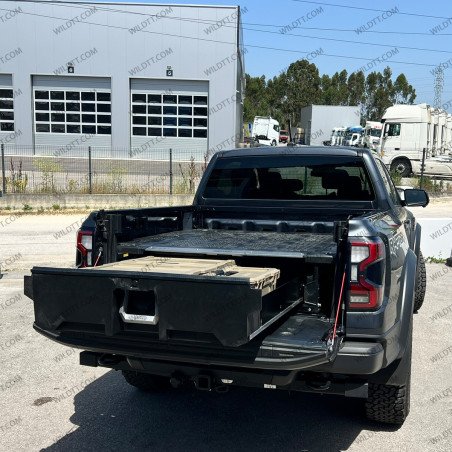 Cassette Portaoggetti Decked Ford Ranger/Raptor DC 2023+ - WildTT
