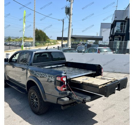 Cassette Portaoggetti Decked Ford Ranger/Raptor DC 2023+ - WildTT