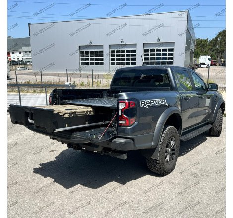 Storage Boxes Decked Ford Ranger/Raptor DC 2023+ - WildTT