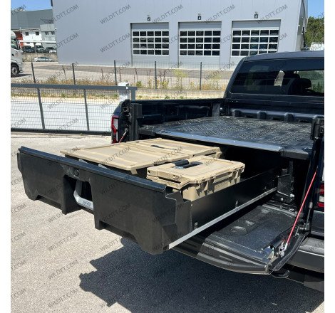 Cassette Portaoggetti Decked Ford Ranger/Raptor DC 2023+ - WildTT
