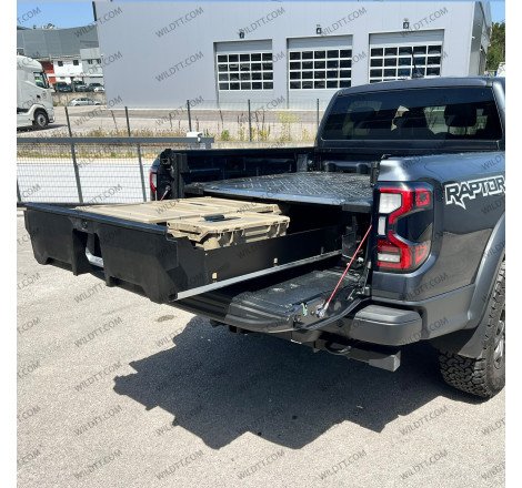 Storage Boxes Decked Ford Ranger/Raptor DC 2023+ - WildTT