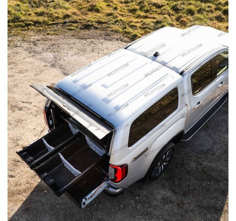 Hardtop Aeroklas Stylish Con Le finestre Pop-Up VW Amarok 2023+ - WildTT