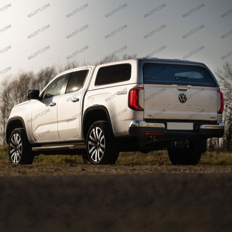 Hardtop Aeroklas Stylish Avec Les Fenêtres Pop-Up VW Amarok 2023+ - WildTT