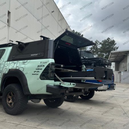 Boîtes de Rangement Decked Toyota Hilux DC 2016-2026 - WildTT