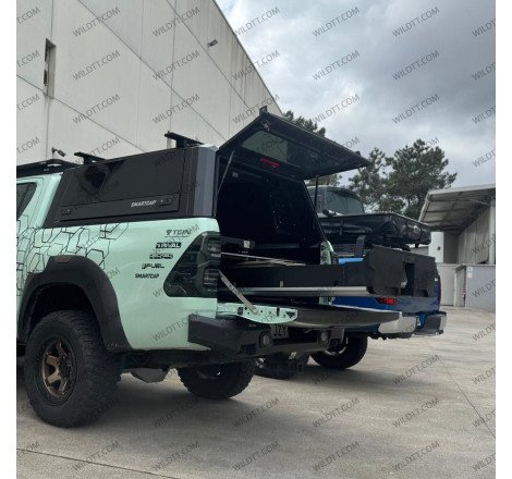 Storage Boxes Decked Toyota Hilux EC 2016-2026 - WildTT