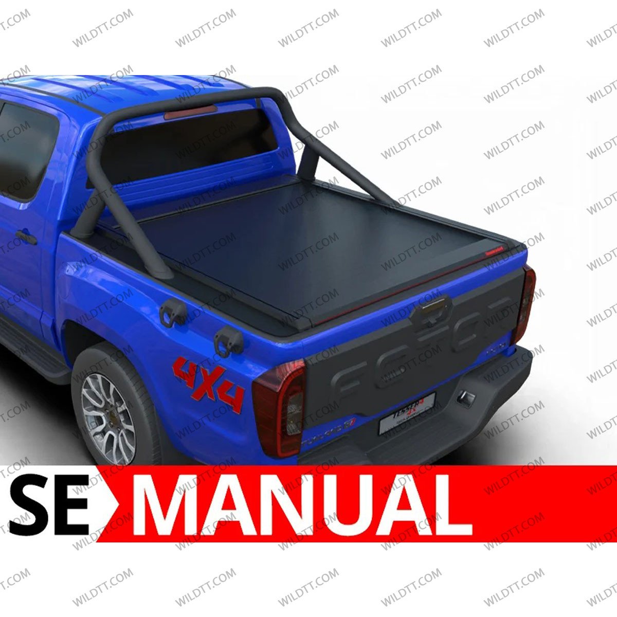 Top Roll Tessera Manuale SE Foton Tunland G7 2024+ C/ Supporto per Roll-Bar OEM - WildTT
