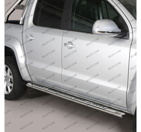 Estriberas Inox Ovales "Styling" VW Amarok 2010-2020 - WildTT