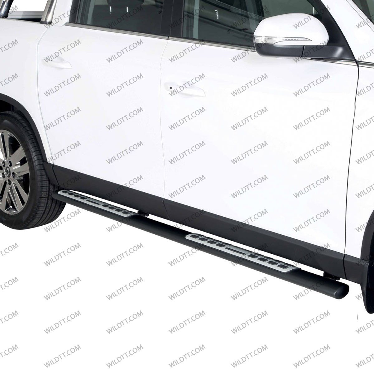 Pedana Inox Ovali "Styling" KGM Musso 2023+ - WildTT