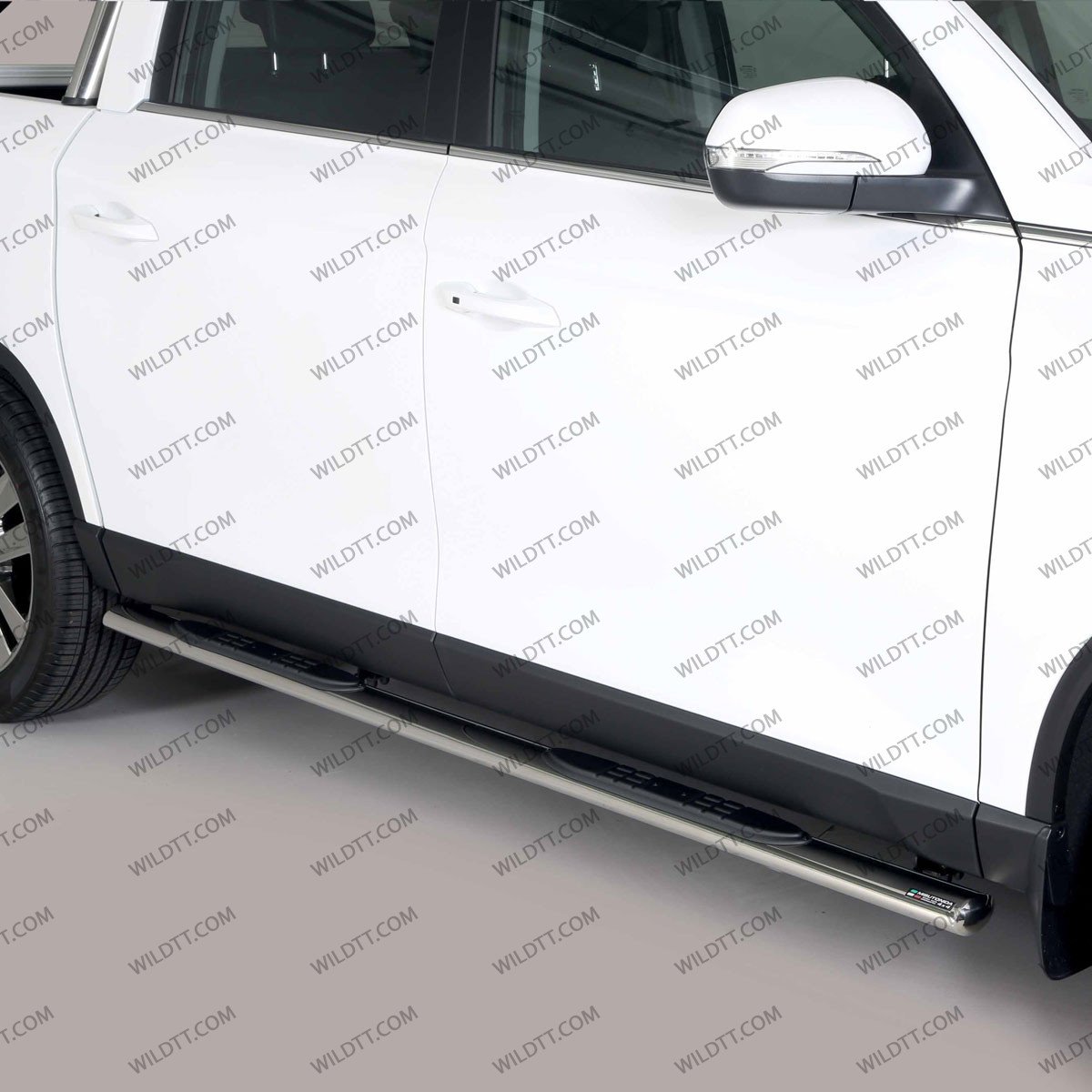 Pedana Inox Ovali KGM Musso 2023+ - WildTT