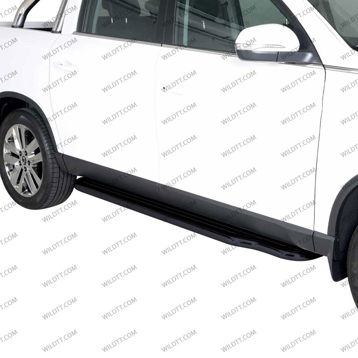 Estriberas Inox C/ Plataforma KGM Musso 2023+ - WildTT