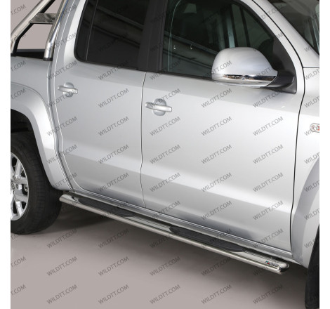 Estriberas Inox Ovales VW Amarok 2010-2020 - WildTT