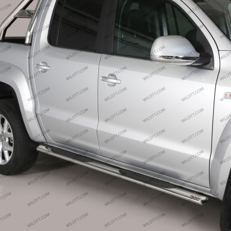 Estriberas Inox Ovales VW Amarok 2010-2020 - WildTT