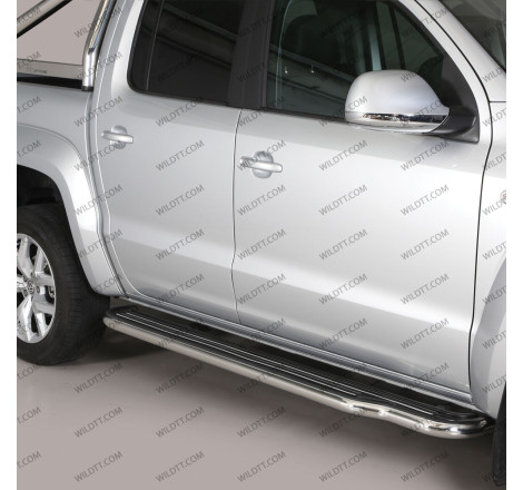 Estribos Inox C/ Plataforma VW Amarok 2010-2020 - WildTT