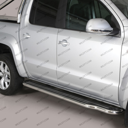 Estribos Inox C/ Plataforma VW Amarok 2010-2020 - WildTT