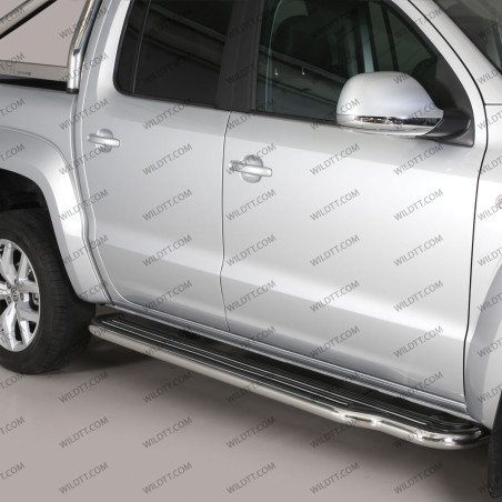 Trittbretter Inox Mit Plattform VW Amarok 2010-2020 - WildTT