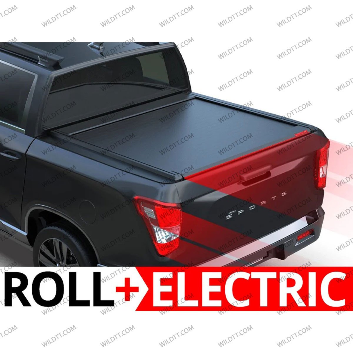 Top Roll Tessera Électrique KGM Musso K5 2023+ - WildTT