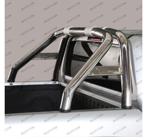 Roll Bar Inox "Styling" Versão Curta VW Amarok 2010-2020 - WildTT