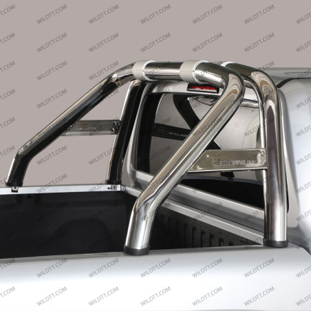 Roll Bar Inox "Styling" Kurzversion VW Amarok 2010-2020 - WildTT