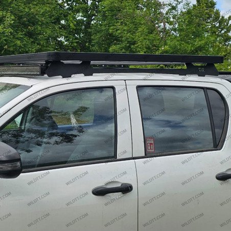 Rack Tejadilho Wild Square Toyota Hilux DC 2015+ - WildTT