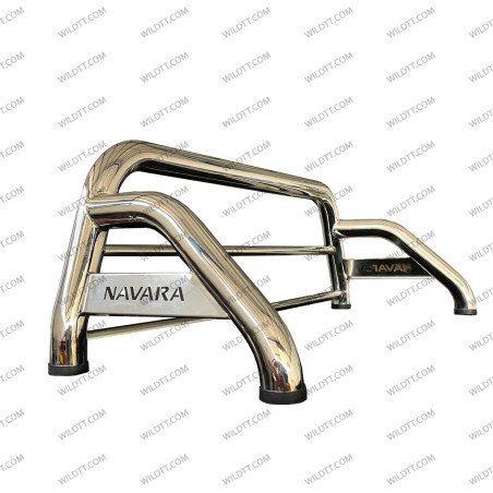 Roll-Bar Wild mit Glasschutz Nissan Navara NP300 2016-2021 - WildTT