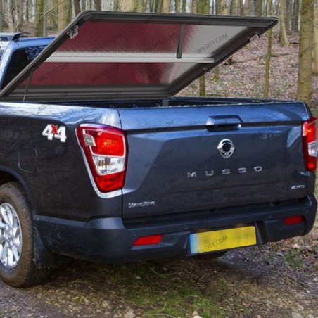 Sportlid Aluminium RealTruck Style KGM Musso K5 2023+ - WildTT